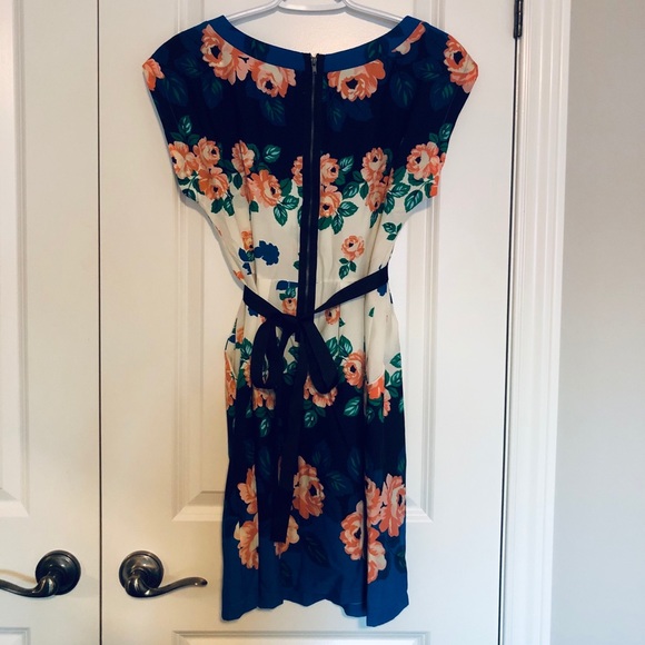 Lulu's Lunch at the Ritz Floral Dress - Picture 3 of 3